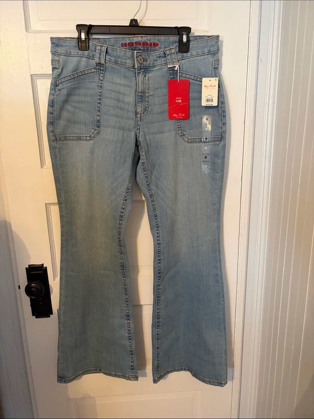 Lucky Brand Women's Light Blue Flare Jeans